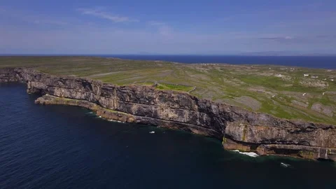 Cliffs with gorgeous sea Stock Footage 307795776