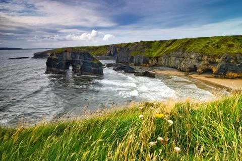 Cliffs in Ireland Foto stock