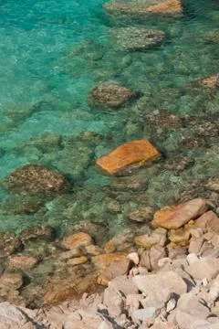 Cliffs of La Marmorata Stock Photos