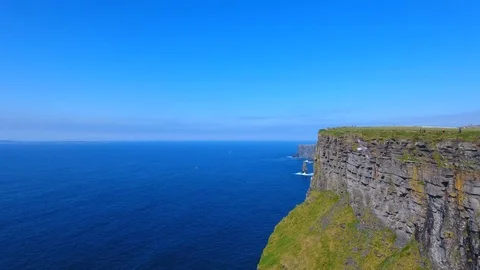 Cliffs of Moher Co Clare Video stock 98655983