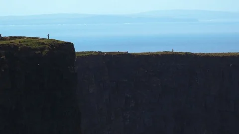 Cliffs of Moher, County Clare, Ireland Stock Footage 101642578