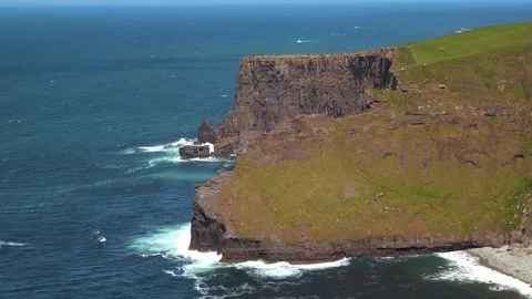Cliffs of Moher, County Clare, Ireland Stock Footage 101642607
