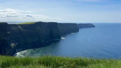 Cliffs of moher, famous in Ireland Stock-Footage 315236846