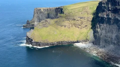 Cliffs of moher, famous in Ireland Stock Footage 315236879
