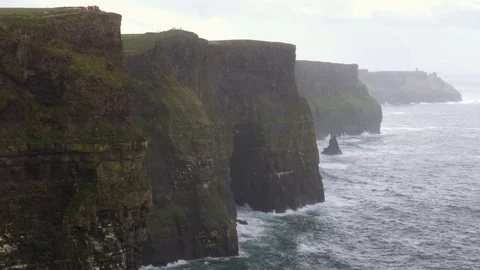 Cliffs of Moher Stock Footage 80317681