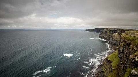 Cliffs of Moher Stock Footage 94834437