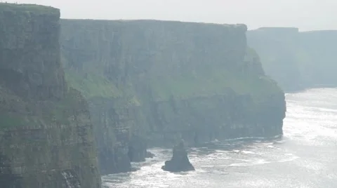Cliffs of Moher, Ireland Vídeo Stock 54656983