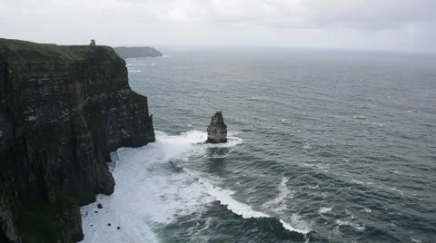 Cliffs of Moher, Ireland Stock Footage 56323202