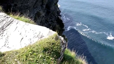 Cliffs of Moher Ireland Video stock 75583723