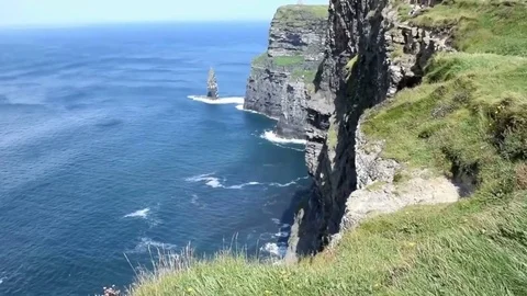 Cliffs of Moher Ireland Stock Footage 75583740