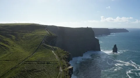 Cliffs of Moher- Ireland 動画素材 106212887