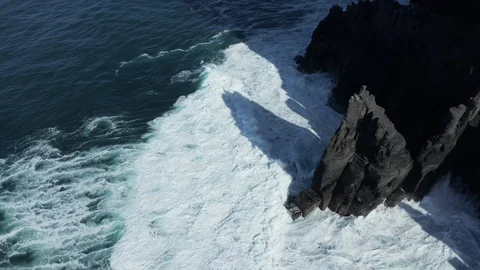 Cliffs of Moher- Ireland Stock Footage
