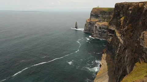 Cliffs of Moher, Ireland Stock Footage 130896570