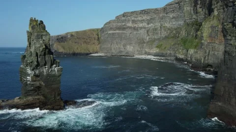 Cliffs of Moher - Ireland Stockbeeldmateriaal 220205332