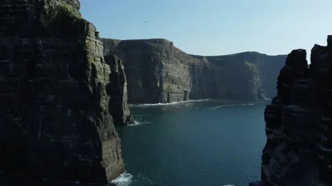 Cliffs of Moher - Ireland Stockbeeldmateriaal 220205634