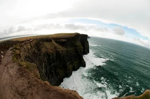 Cliffs of moher, ireland Stock Photos