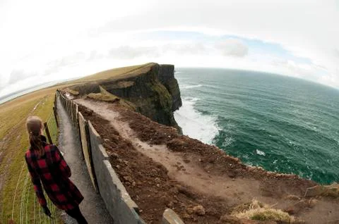 Cliffs of moher, ireland Stock Photos
