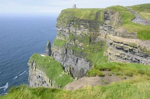 Cliffs of Moher (Ireland) Stock Photos