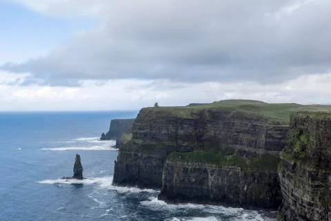 Cliffs of moher in ireland Stock Photos