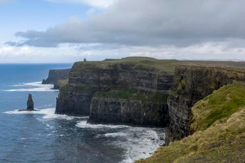 Cliffs of moher in ireland Stock Photos