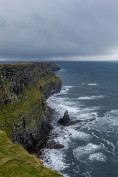 Cliffs of moher in ireland Stock Photos