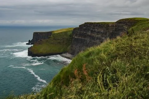 Cliffs of Moher Irish Coast Stock-Fotos