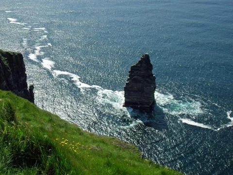 Cliffs of Moher in Irland Stock Photos