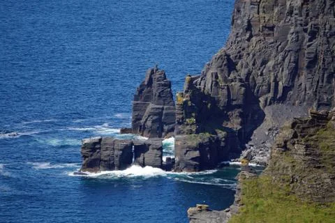 Cliffs of Moher in Irland Stock Photos