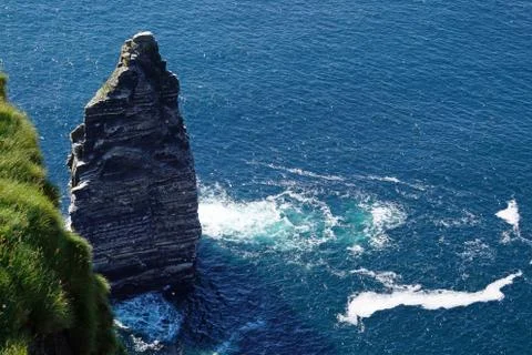 Cliffs of Moher in Irland Stock Photos