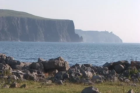 Cliffs of Moher Low WS 動画素材 1069825