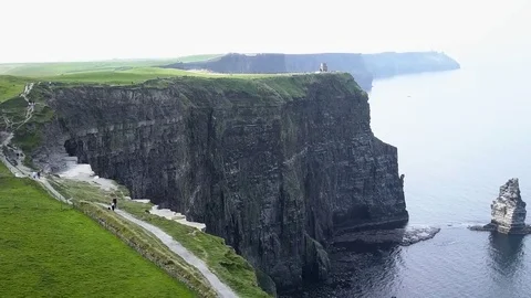 The Cliffs of Moher - mp4 스톡 동영상 75754051