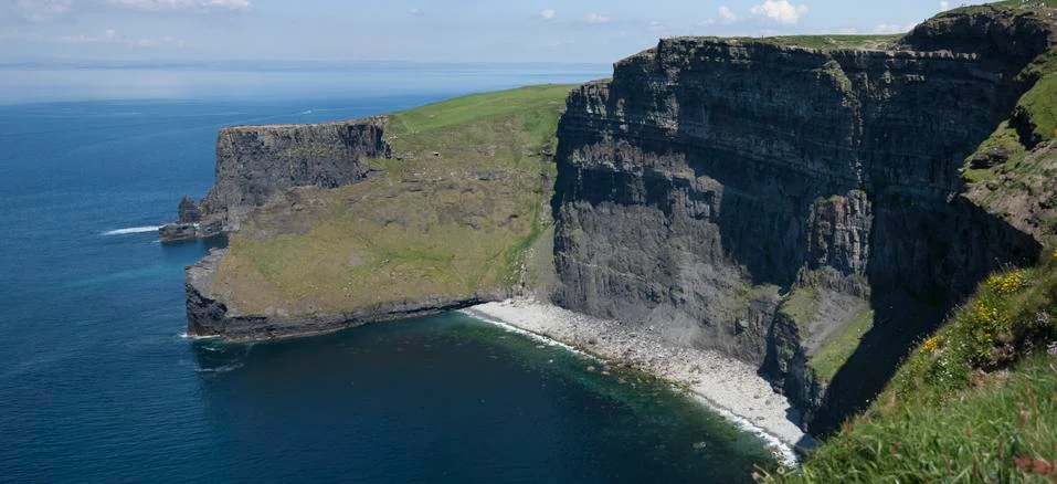Cliffs of Moher Panorama Stock Photos