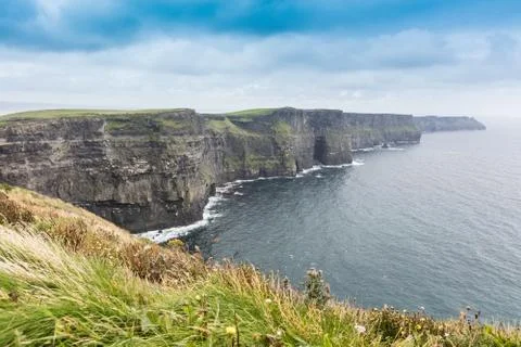 The cliffs of Moher Stock Photos