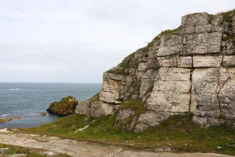 Cliffs North Ireland Stock Photos