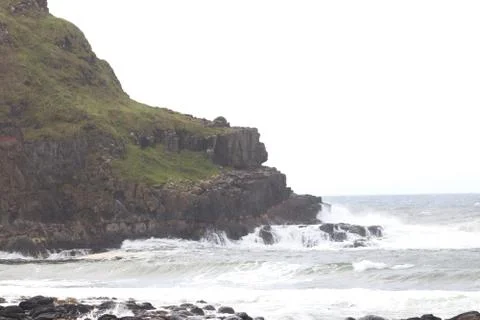 Cliffs North Ireland Stock Photos