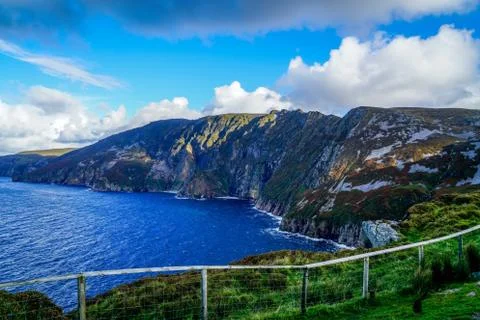 Cliffs of Slieve League Stock Photos