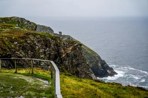 Cliffs of Slieve League Stock Photos
