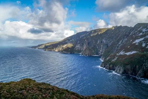 Cliffs of Slieve League Stock Photos