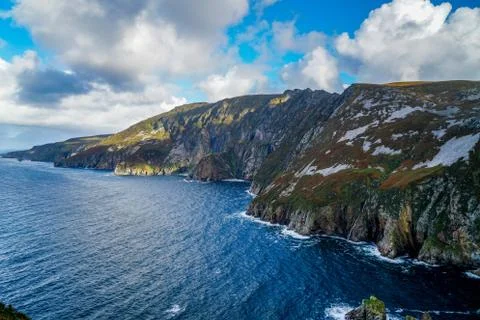 Cliffs of Slieve League Stock Photos