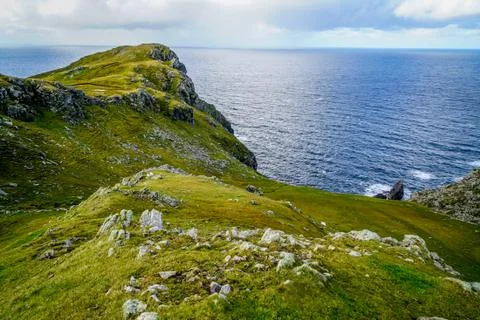 Cliffs of Slieve League Stock Photos