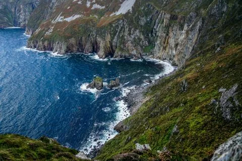 Cliffs of Slieve League Stock Photos
