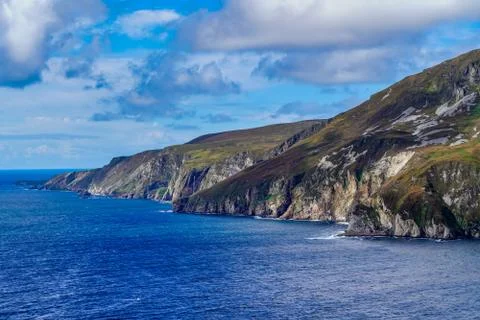 Cliffs of Slieve League Stock Photos