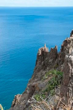 Cliffs of tenerife 写真素材