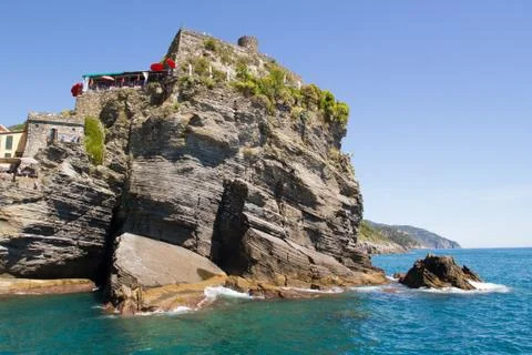 Cliffside Restaurant Stock Photos