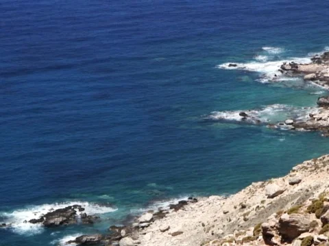 Cliffside Seaside 1 Stock Footage 489892