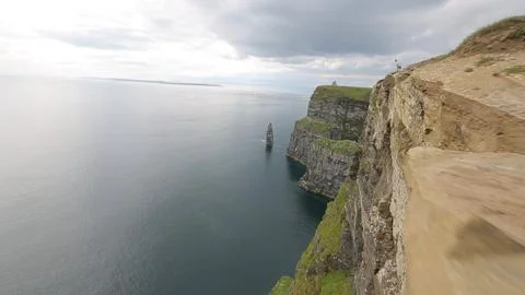 Cliffside Serenity 스톡 사진