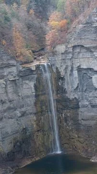 Cliffside waterfall Stock Photos
