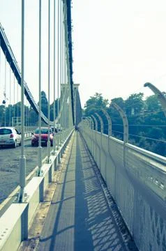 Cliffton Bridge Foto stock