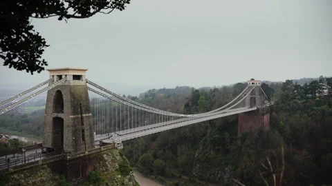 Clifton Bridge, Bristol Stock Footage 308638785