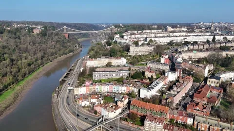 Clifton district of Bristol Stock Footage 331287857